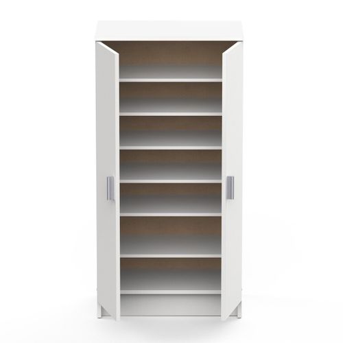 Armoire à Chaussures 2 Portes H108,4 Cm