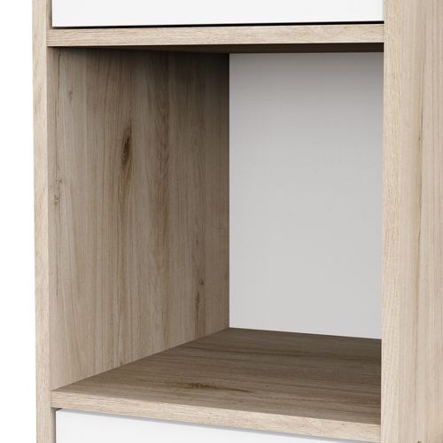 Kit dressing VESTIA imitation chêne et blanc