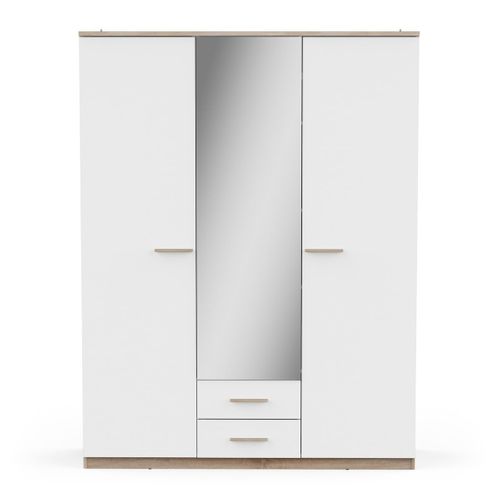 Armoire 3 Portes Et 2 Tiroirs