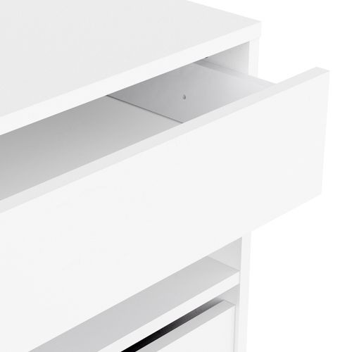Bureau 1 porte et 1 tiroir KIM blanc