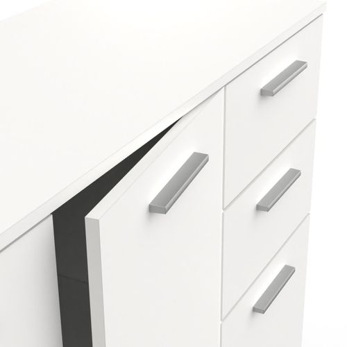 Enfilade 2+1 Portes Et 2 Tiroirs H82,4 Cm