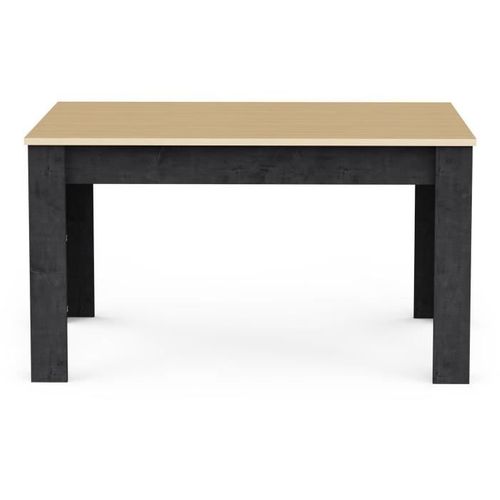 Table à Manger Fixe - Kent - Chêne De Fil Et Sidewalk - Rectangulaire - 4 à 6 Personnes