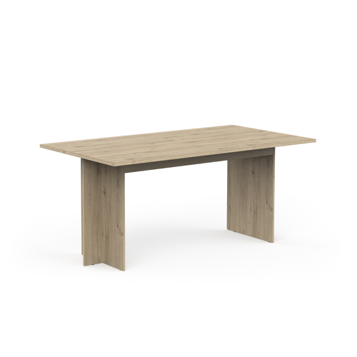 Table Extensible De 165,6 à 200 Cm Décor Chêne Royal Foncé