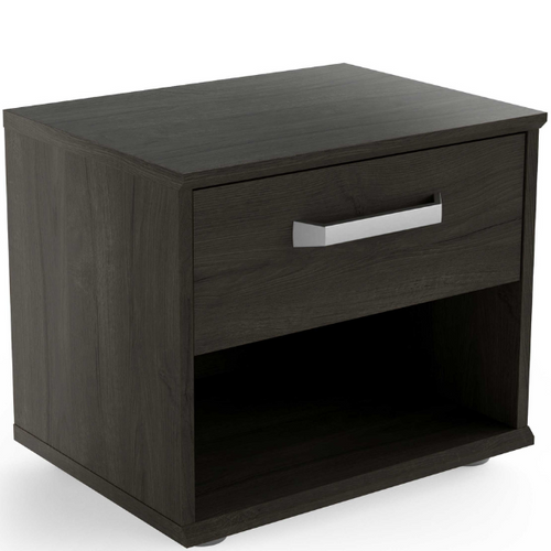 Table De Chevet Richy 1 Tiroir Et 1 Niche-chêne Waterford