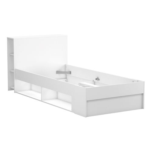 Lit 90x190/200 cm ORPHEE blanc