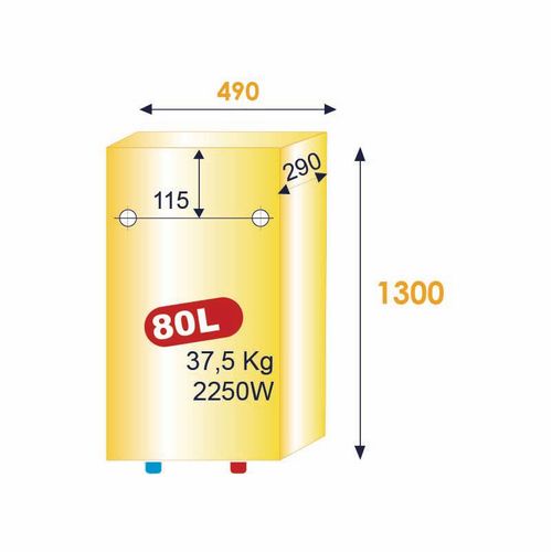 Chauffe-eau Électrique Connecté Lineo Multipositions 100l - Atlantic – 157216