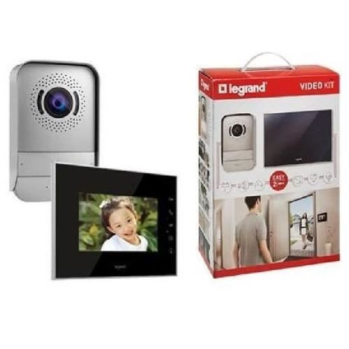 Visiophone 2 Fils Mains Libres Avec Écran Miroir 7" Et Interphone