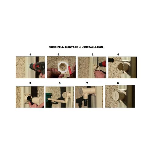 Récupérateur D'eau Pour Gouttière Rectangulaire Ou Carrée Unitaire