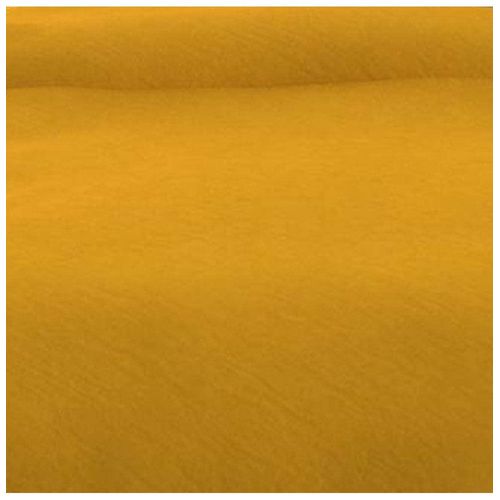 Parure De Lit Unie Bohème Jaune 140x200