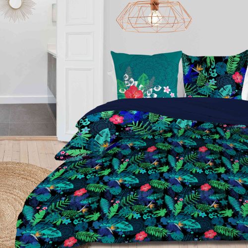 Parure De Lit Bali Noir 240x220