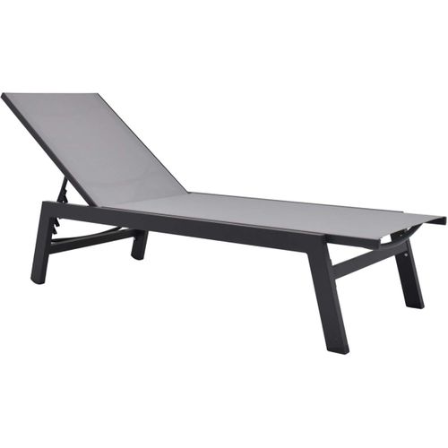 Bain De Soleil En Aluminium Avec Pied Pliant Cesena