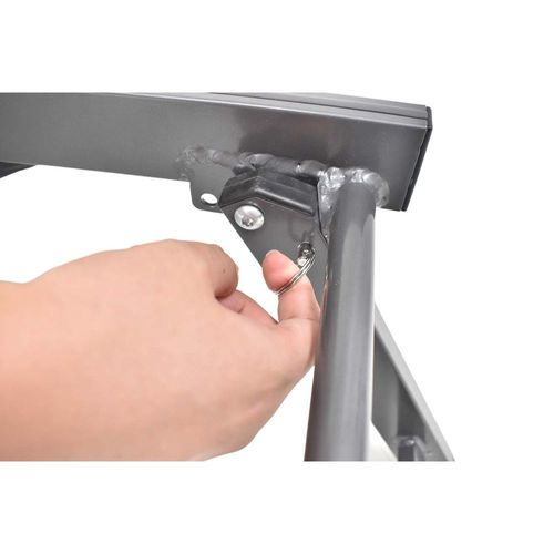 Bain De Soleil En Aluminium Avec Pied Pliant Cesena