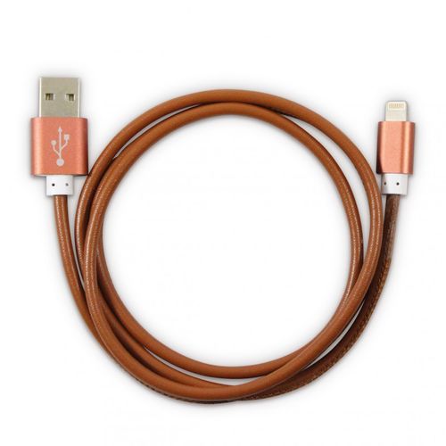 Câble Pops Cable Mfi /usb-a Pour iPhone iPad 1 M - Marron