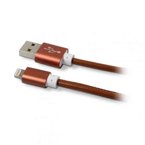 Câble Pops Cable Mfi /usb-a Pour iPhone iPad 1 M - Marron