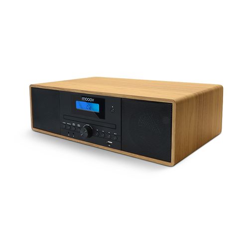 Micro-chaîne Stéréo Effet Bois