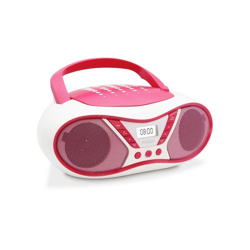 Lecteur Cd Pop Pink Avec Radio Fm Et Port USB