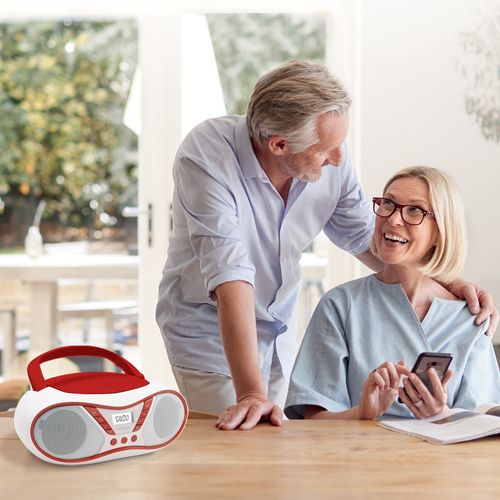 Lecteur Cd Cherry Avec Radio Fm Et Port USB