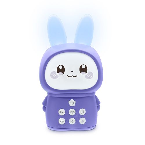 Veilleuse Lapin Moka Avec Bruits Blancs - Violet - 477508