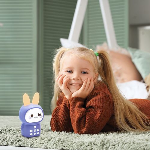 Veilleuse Lapin Moka Avec Bruits Blancs - Violet - 477508