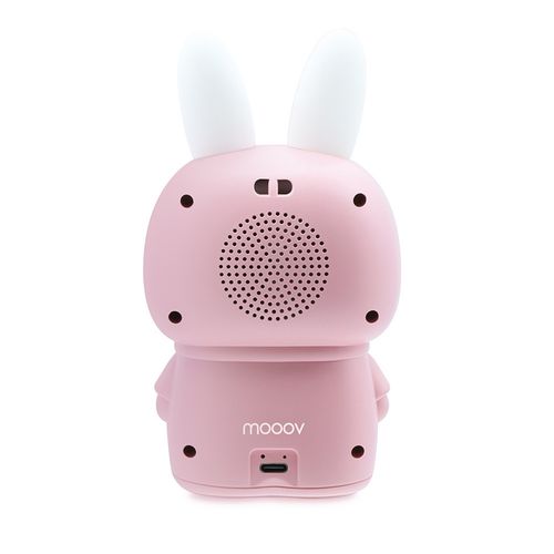 Veilleuse Lapin Pompon Avec Bruits Blancs - Rose - 477511