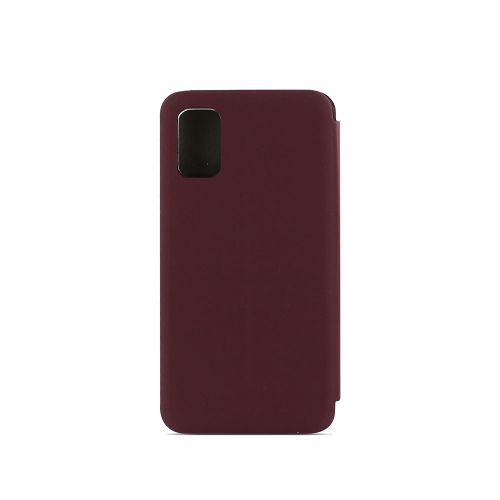 Etui Folio Soft Touch Pour Samsung A41 - Bordeaux