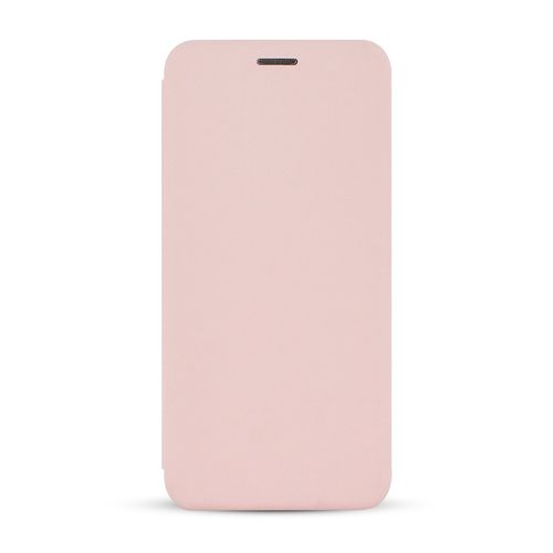 Etui Folio Soft Touch Pour Samsung A12 - Rose