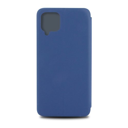 Etui Folio Soft Touch Pour Samsung A12 - Bleu