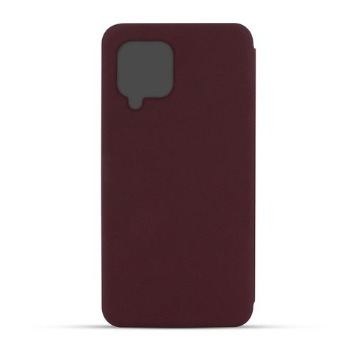 Etui Folio Soft Touch Pour Samsung A42 5g - Bordeaux