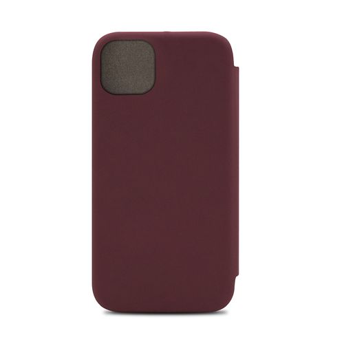 Etui Folio Soft Touch Pour iPhone 14 - Bordeaux