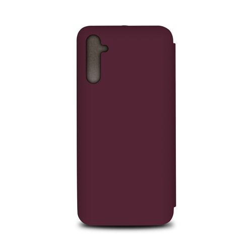 Etui Folio Soft Touch Pour Samsung Galaxy A14 5g - Bordeaux