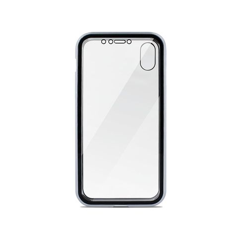 Coque Rigide Ultimate 360° Magnétique Pour iPhone Xr - Argent