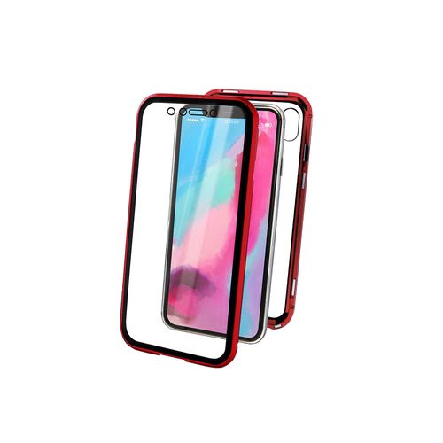 Coque Rigide Ultimate 360° Magnétique Pour iPhone Xr - Rouge