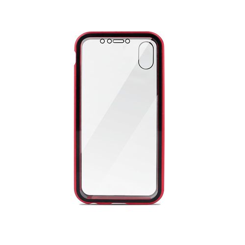Coque Rigide Ultimate 360° Magnétique Pour iPhone Xr - Rouge