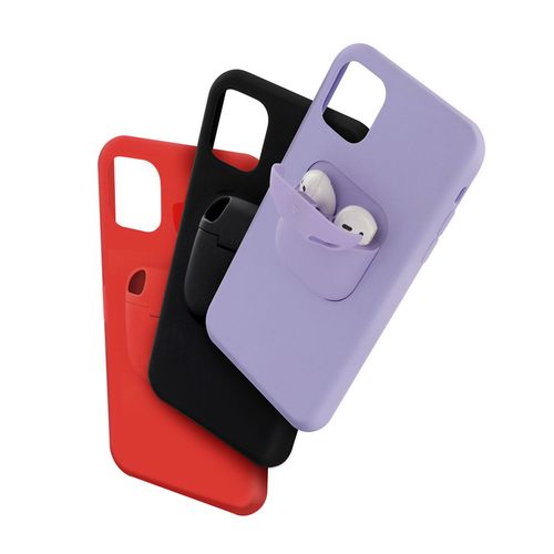 Coque Semi-rigide Ultimate Soft Touch 2-en-1 Pour iPhone 11 - Rouge