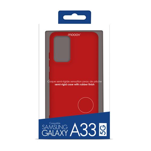 Coque Souple Pour Samsung A33 5g - Rouge