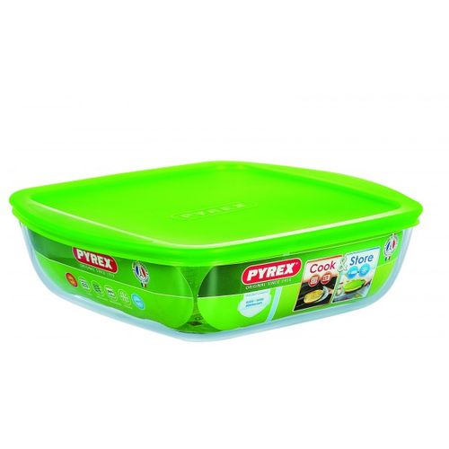 Plat Carré En Verre Avec Couvercle 2,2l - 212p000/6145