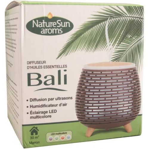 Diffuseur D'huiles Essentielles Bali Marron Natur'sun Aroms