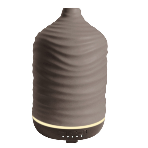 Diffuseur D'huiles Essentielles Living Céramique Gris Taupe Natur'sun Aroms