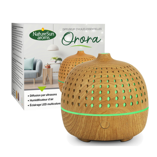 Diffuseur D'huiles Essentielles Orora Bois Clair Natur'sun Aroms