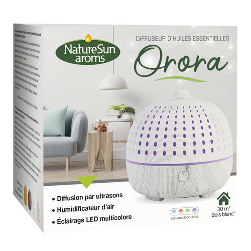 Diffuseur D'huiles Essentielles Orora Bois Blanc Natur'sun Aroms