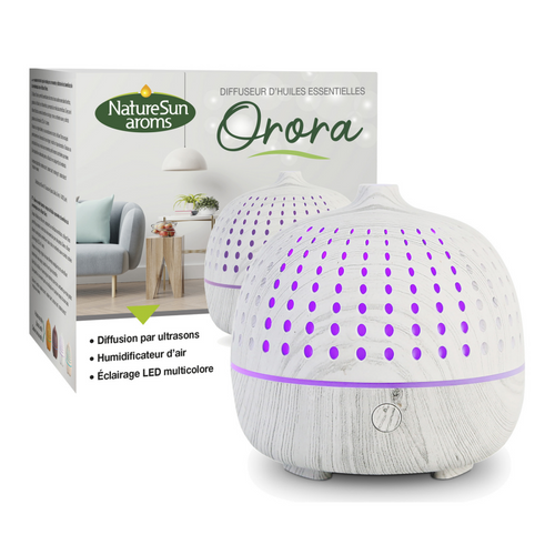 Diffuseur D'huiles Essentielles Orora Bois Blanc Natur'sun Aroms