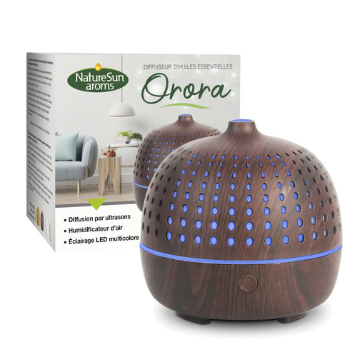 Diffuseur D'huiles Essentielles Orora Bois Foncé Natur'sun Aroms