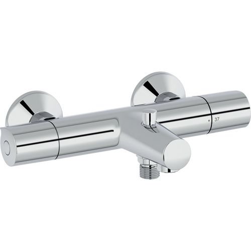 Jacob Delafon Mitigeur Thermostatique Bain Douche Mural Simone Chrome