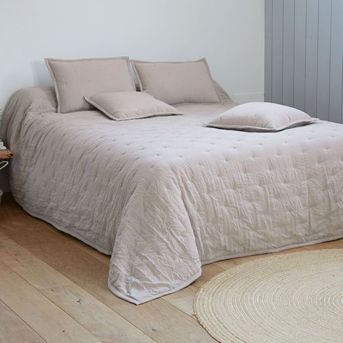 Plaid 150x200 Beige Sable En Polyester