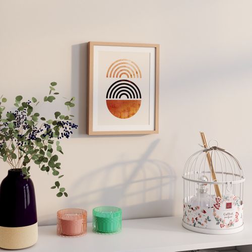 Tableau 24x30 cm BAMBA CERCHIO Lario chêne