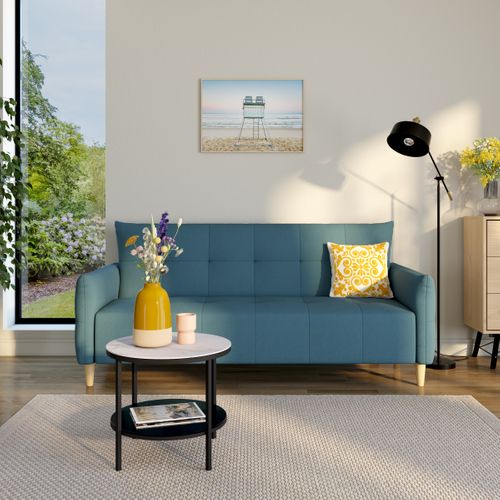 Toile 50x70 cm CHAISE MAITRE NAGEUR Lario chêne