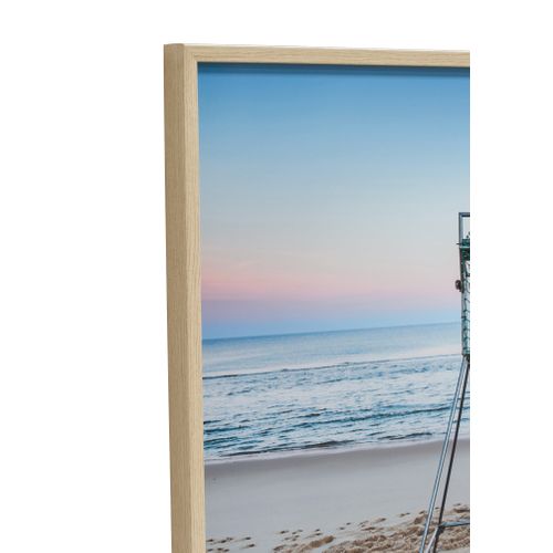 Toile 50x70 cm CHAISE MAITRE NAGEUR Lario chêne