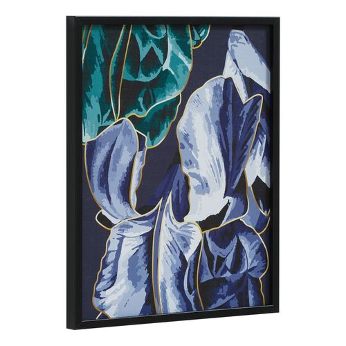 Toile 40x50 cm IRIS Lario noir