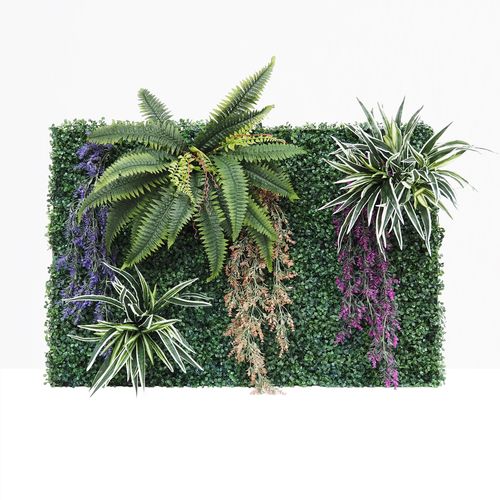 Mur Vegetal Artificiel En Kit Diy 120x80cm N 1