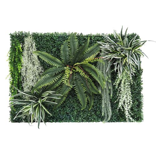 Mur Vegetal Artificiel En Kit Diy 120x80cm N 2